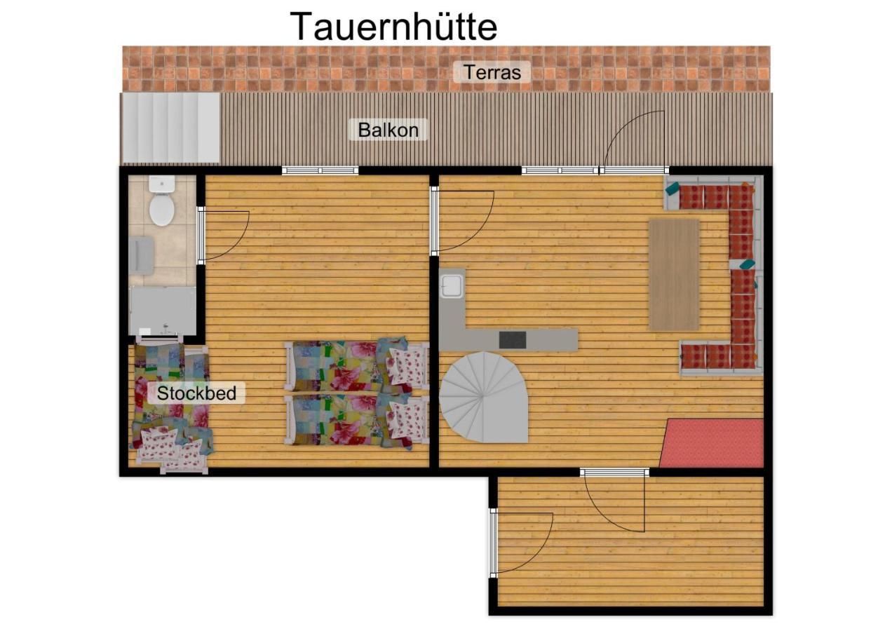 Villa Tauernhuette Piesendorf Esterno foto