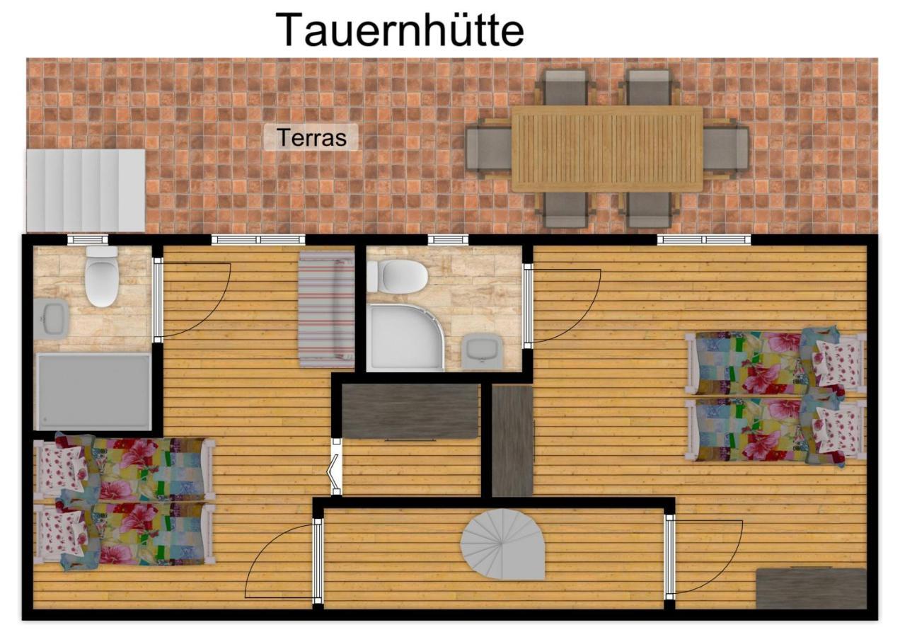 Villa Tauernhuette Piesendorf Esterno foto
